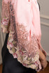 English Daisy  | Embroidered Wool Silk Stole